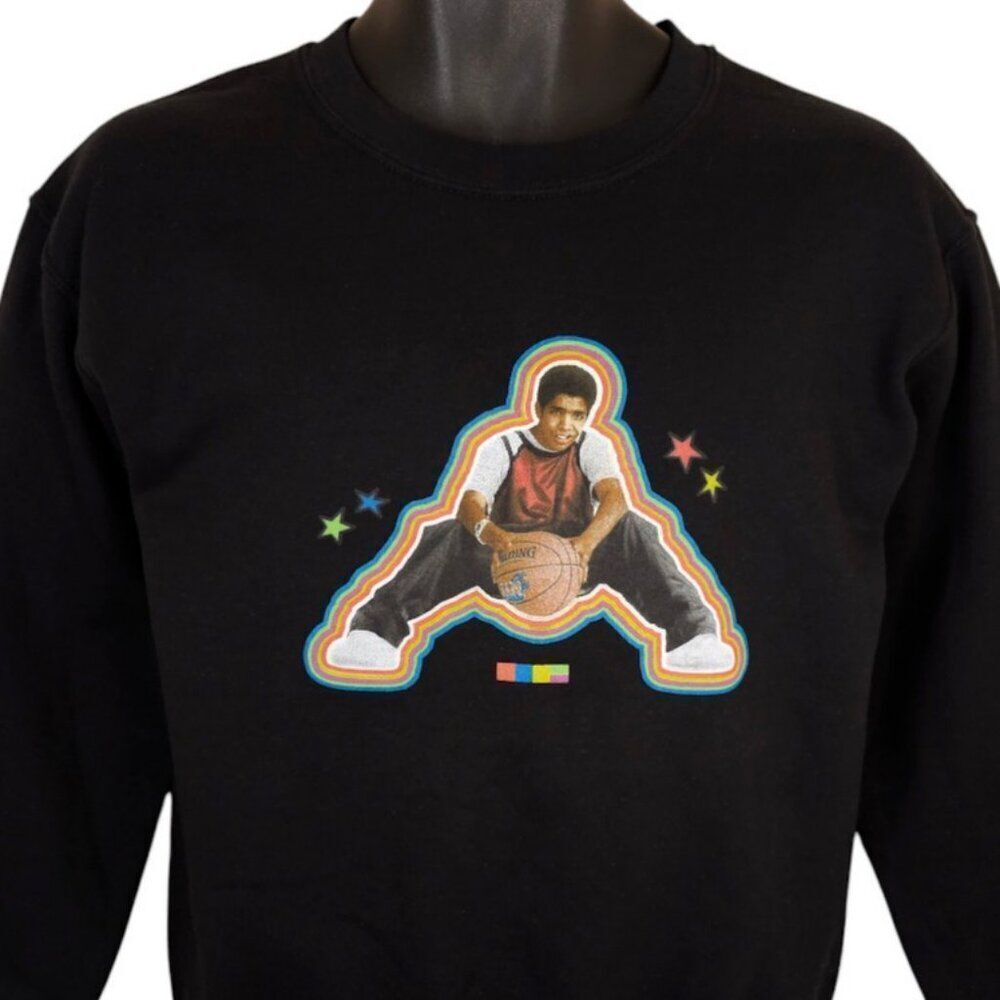 Drake Degrassi Sweatshirt Mens Size Small Black The Next Generation Baller